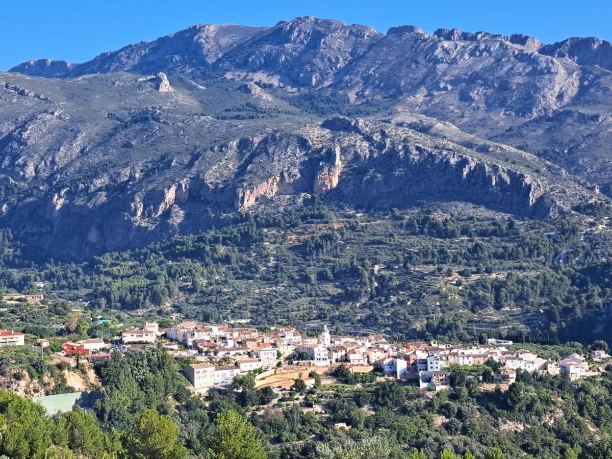 Mirador Del Valle Benimantell Luaran gambar