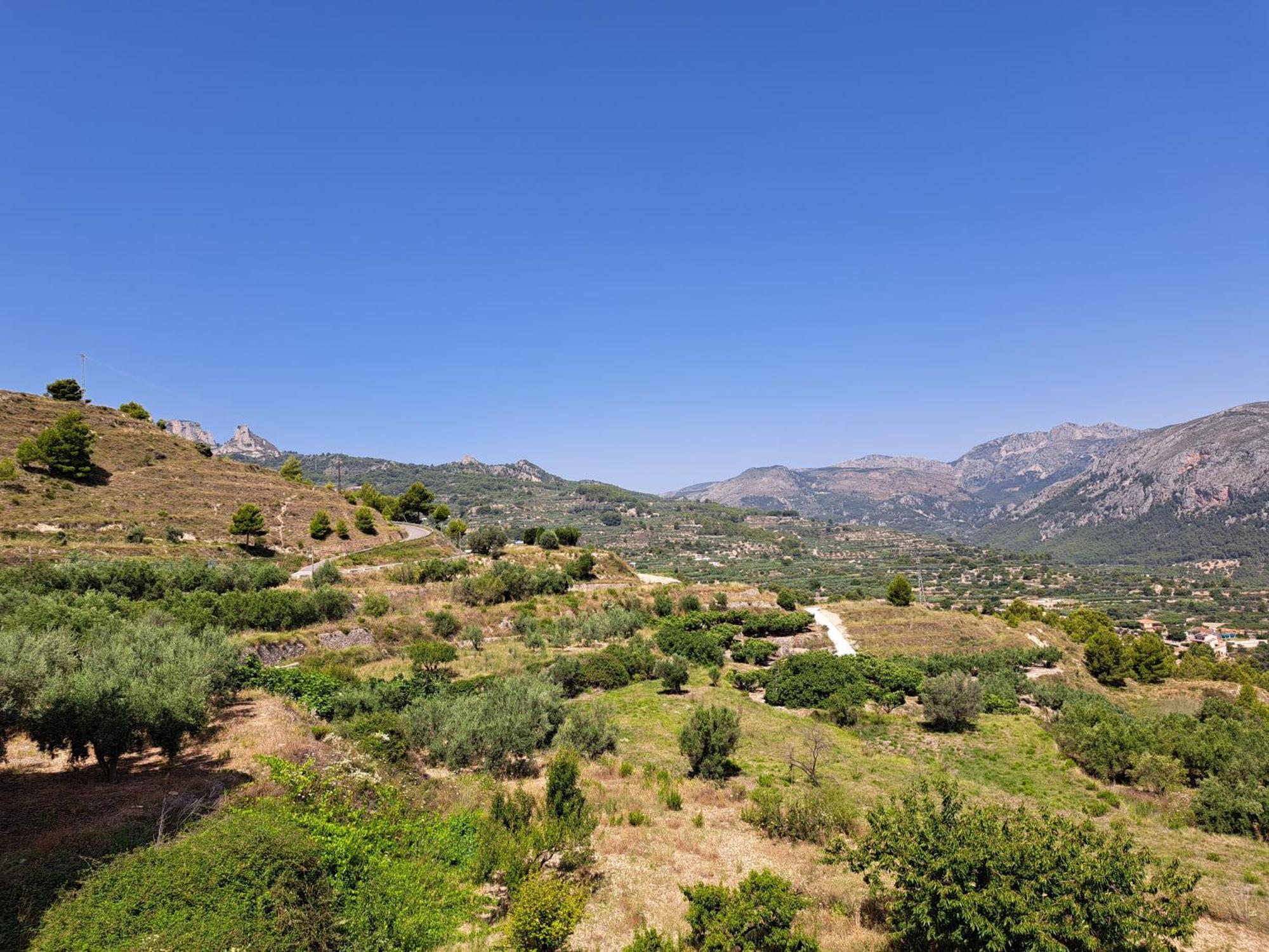 Mirador Del Valle Benimantell Luaran gambar